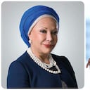 Piedad Córdoba y Alfredo Saade.