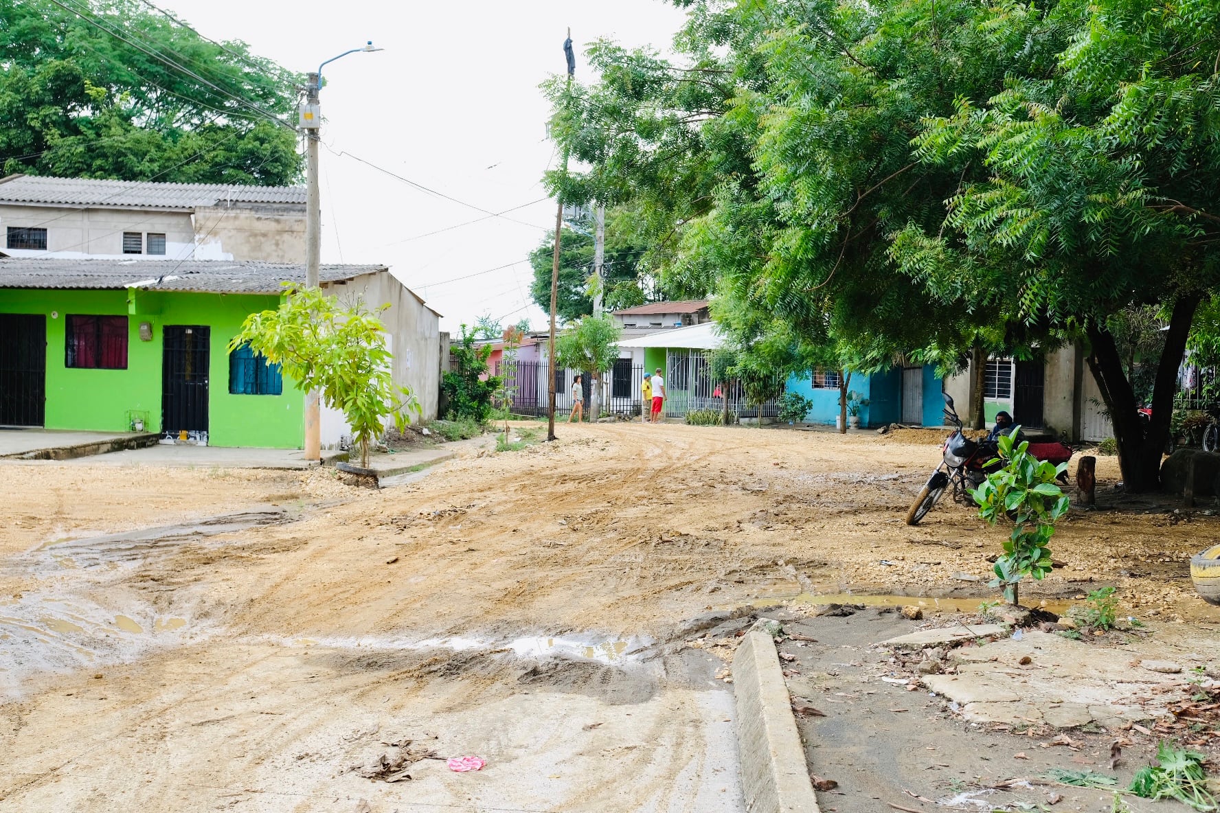 Vías pavimentadas en Sincelejo.