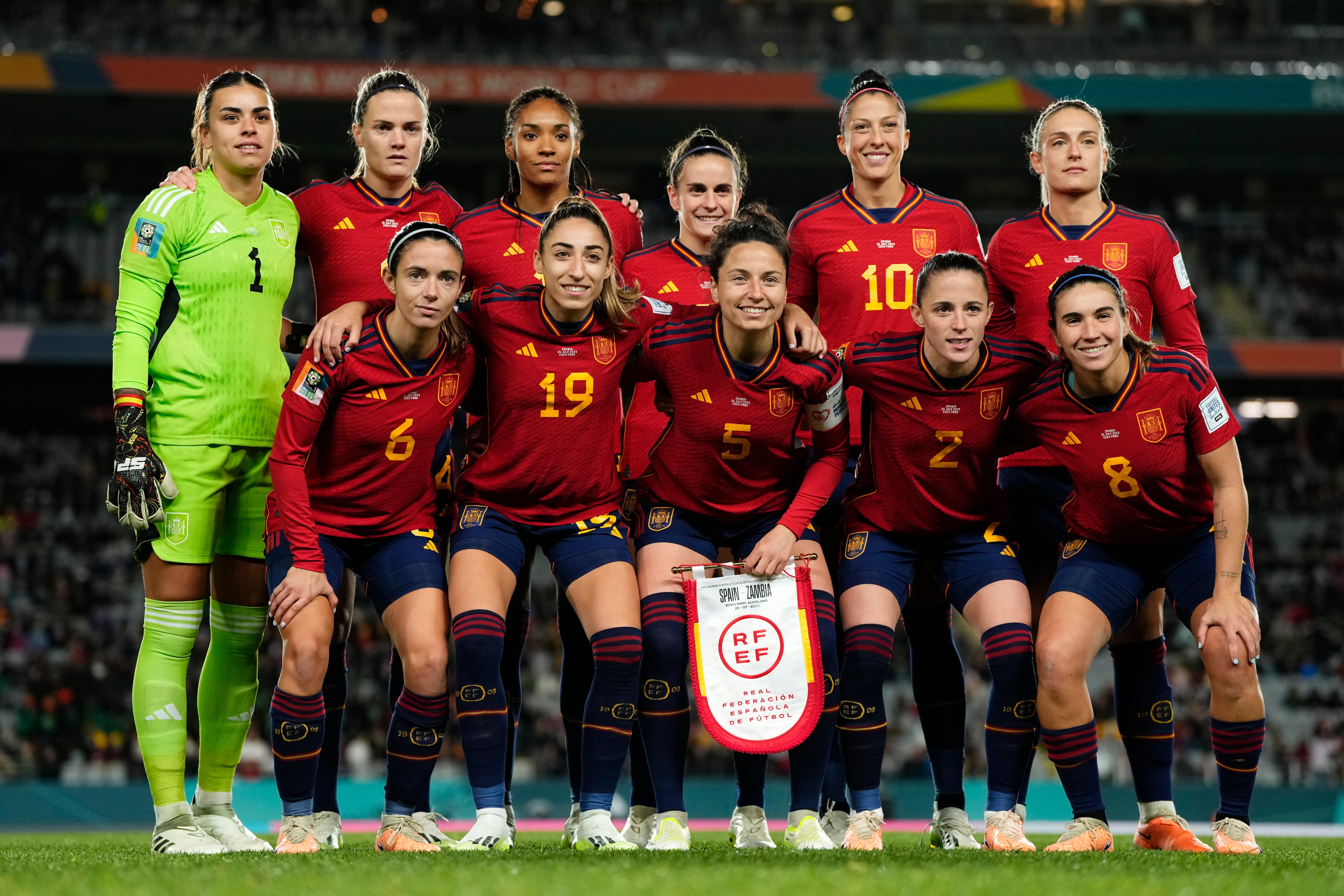 La selección femenina de España fue campeona del mundo.