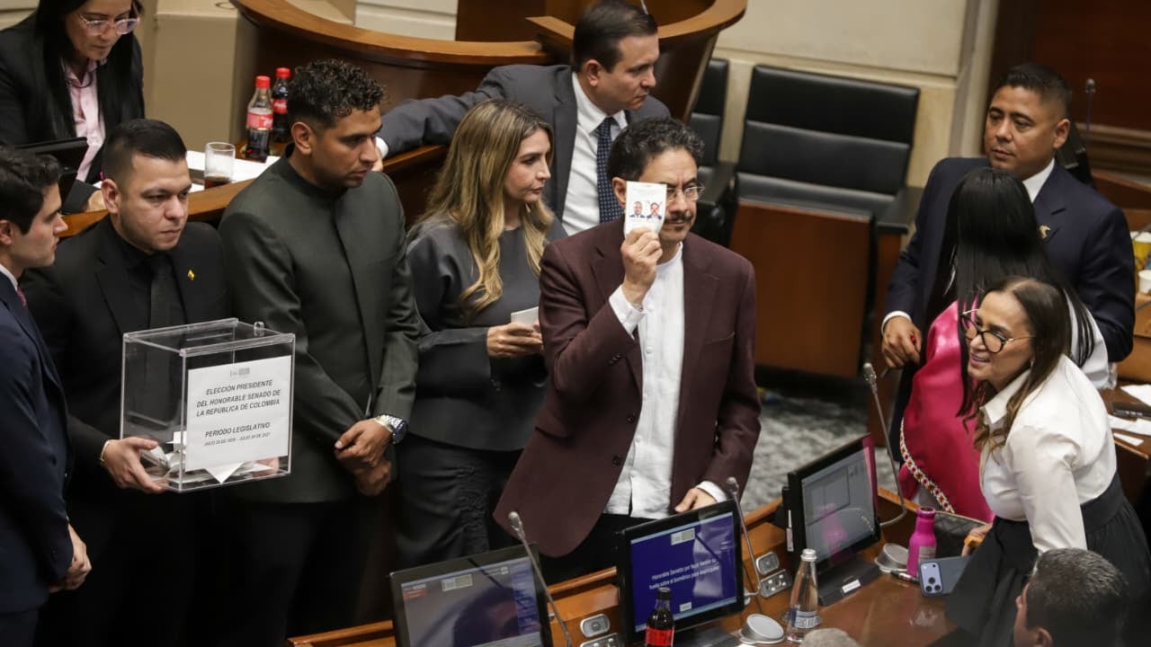 Votación presidencia del Senado, Iván Cepeda