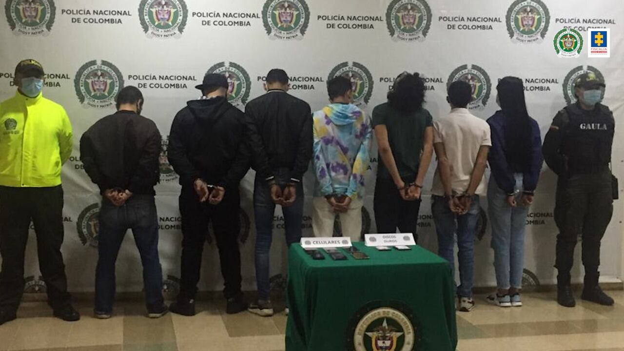 Fiscalía captura a integrantes de la Primera Línea en Armenia