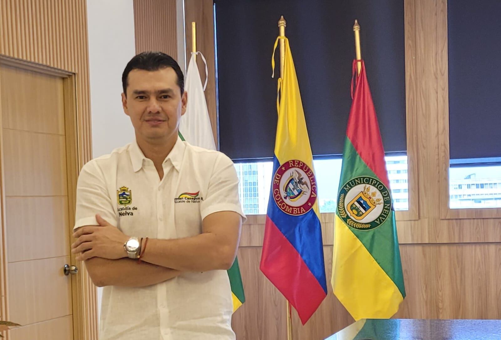 Germán Casagua Bonilla, alcalde de Neiva