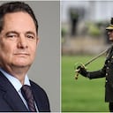 Ex vice presidente de Colombia, Germán Vargas Lleras, y el director de la Policía Nacional, general Williamm Salamanca.