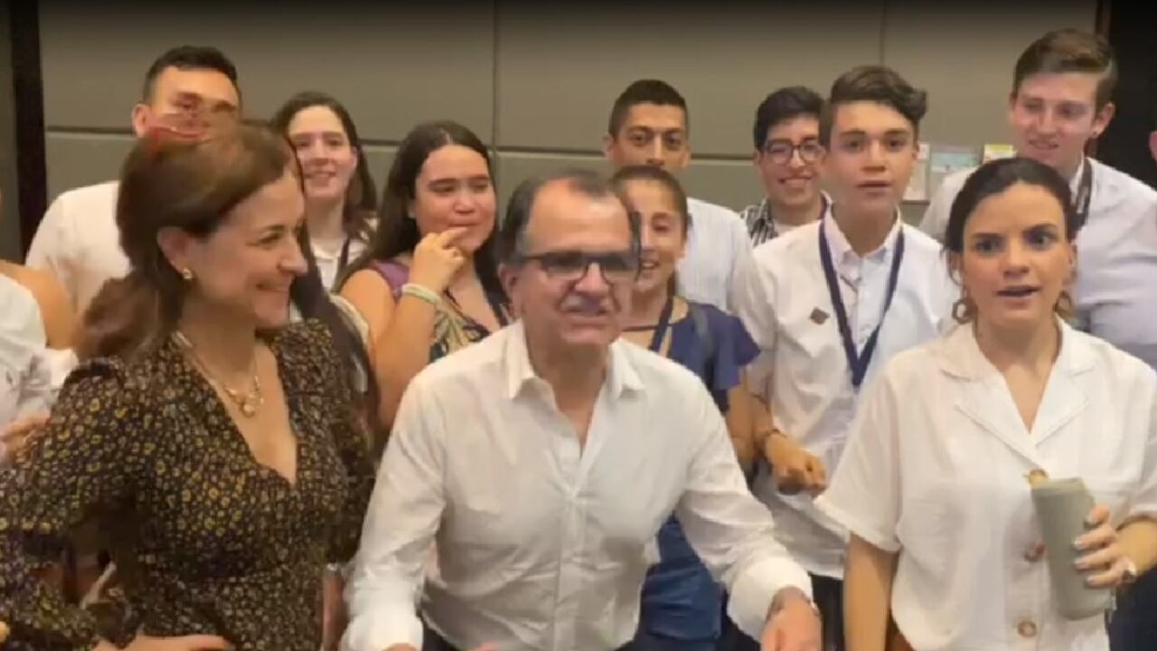 Captura de pantalla del video que fue publicado en la red social TikTok.