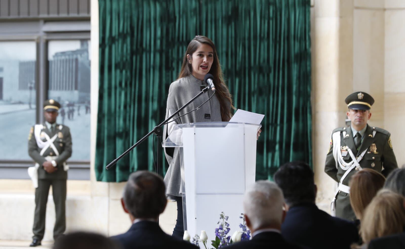 Alejandra Rodríguez, hija de Carlos Augusto Rodríguez Vera, uno de los desaparecidos del Palacio de Justicia.