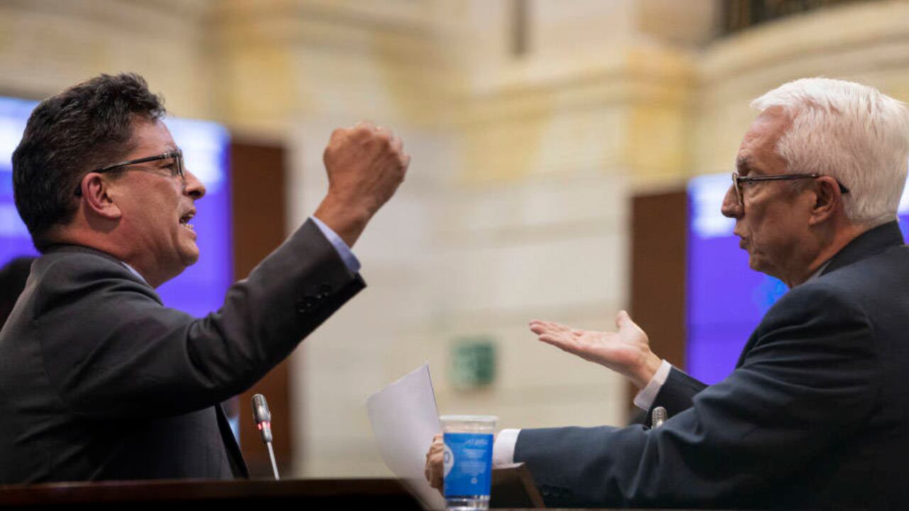 Alberto Carrasquilla y Jorge Robledo