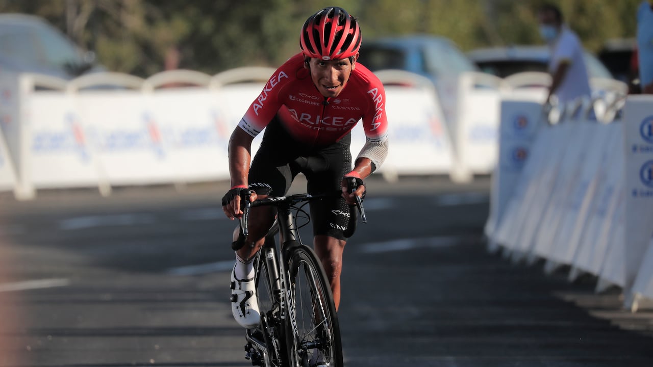Ciclista colombiano del equipo Arkéa Samsik.