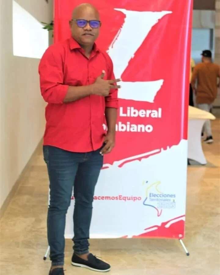 Luis Carlos Meléndez Cortez, aspirante a edil en Cartagena.
