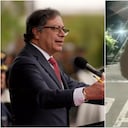 Presidente Gustavo Petro y mujer viral