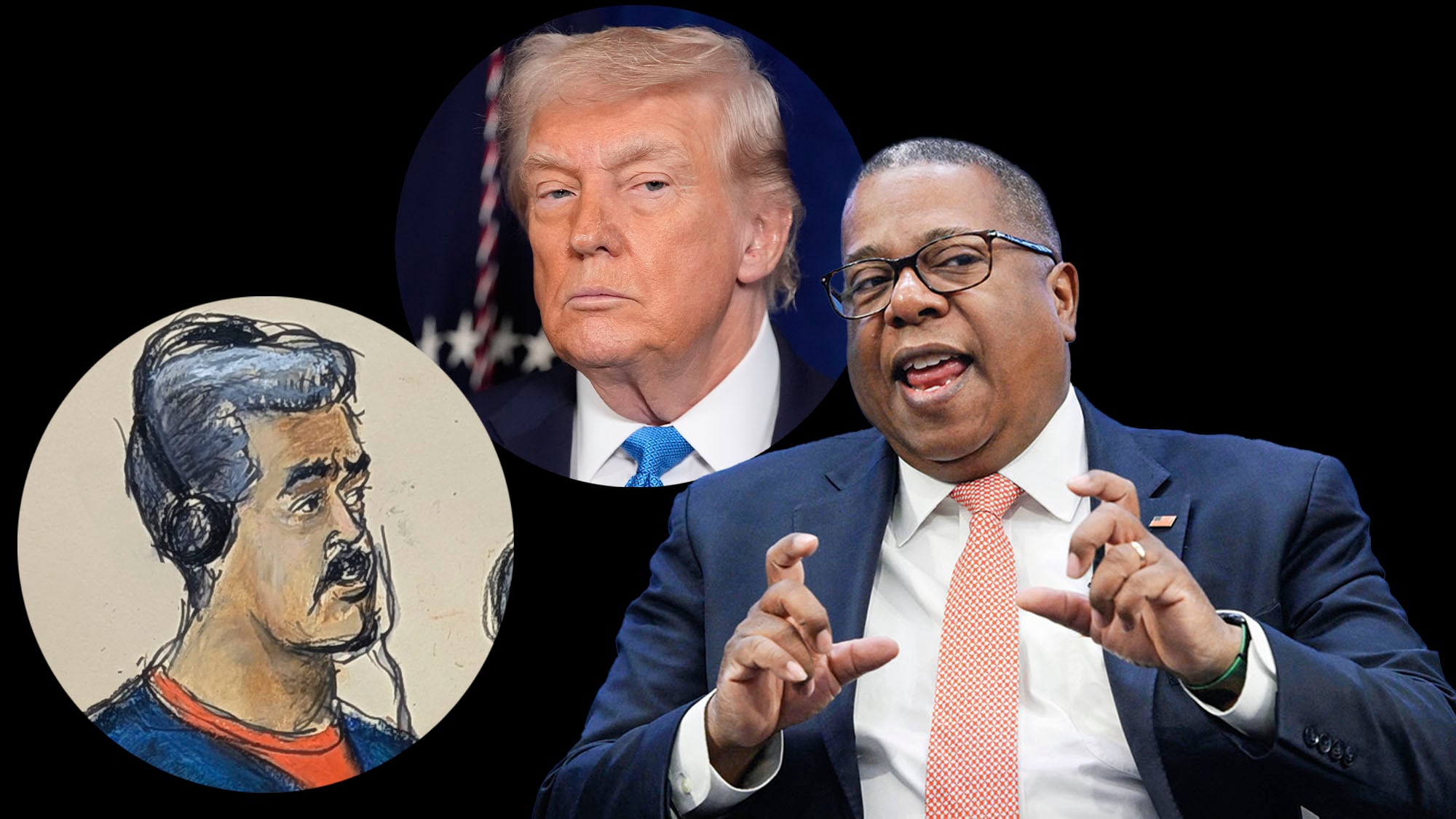 Brian Nichols Nicolás Maduro
Donald Trump
