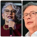 Deicy Jiménez, María José Pizarro y Gustavo Petro.