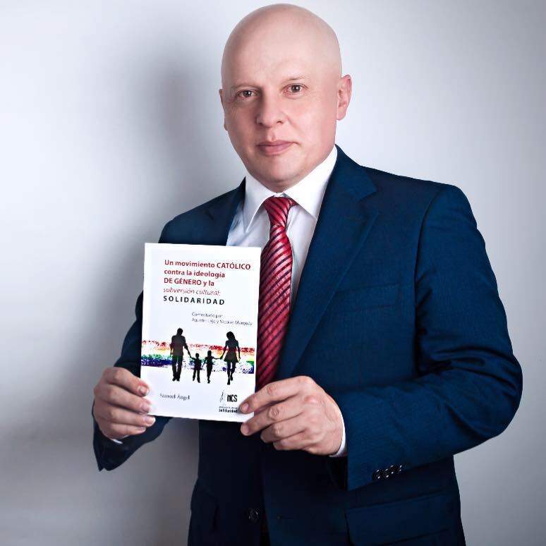 Samuel Ángel, investigador y activista colombiano.