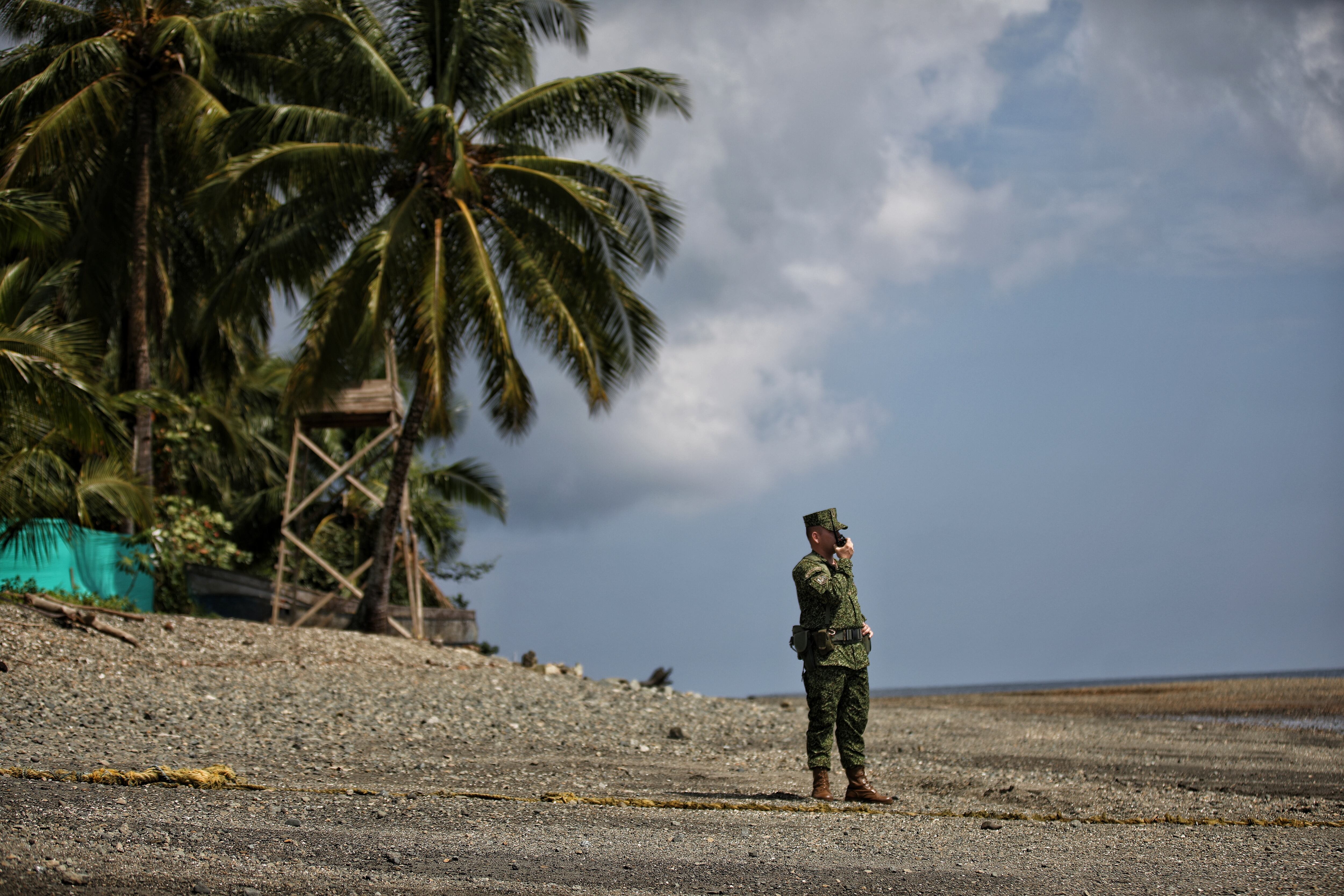 Lugar de construcción de Estación de Segundo Nivel de Guardacostas