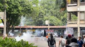 Disturbios en la Universidad de Antioquia