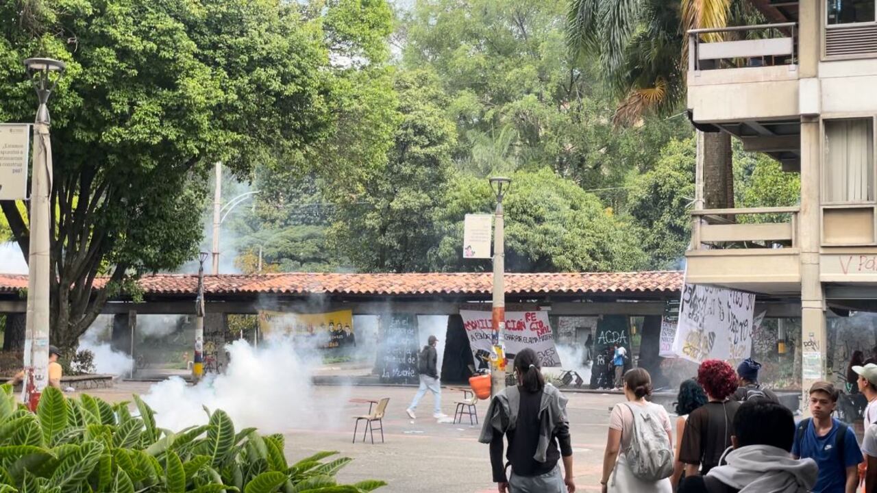Disturbios en la Universidad de Antioquia