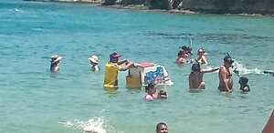 Santa Marta: paletas de agua... y en el agua