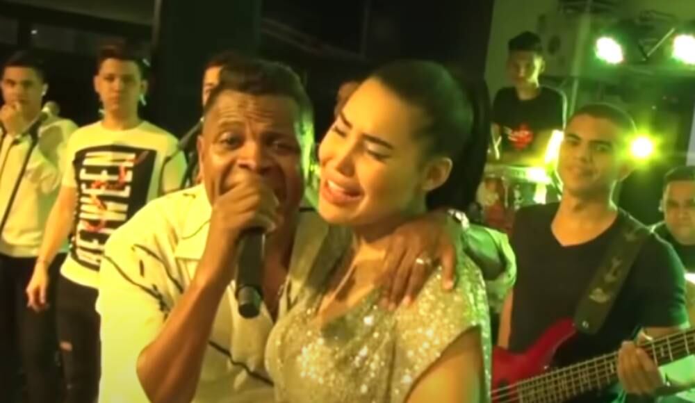 Omar Geles y Ana del Castillo