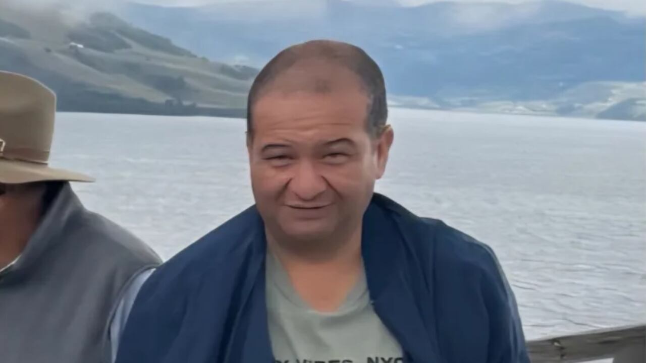 En la imagen, Óscar Leandro Gómez Blanco