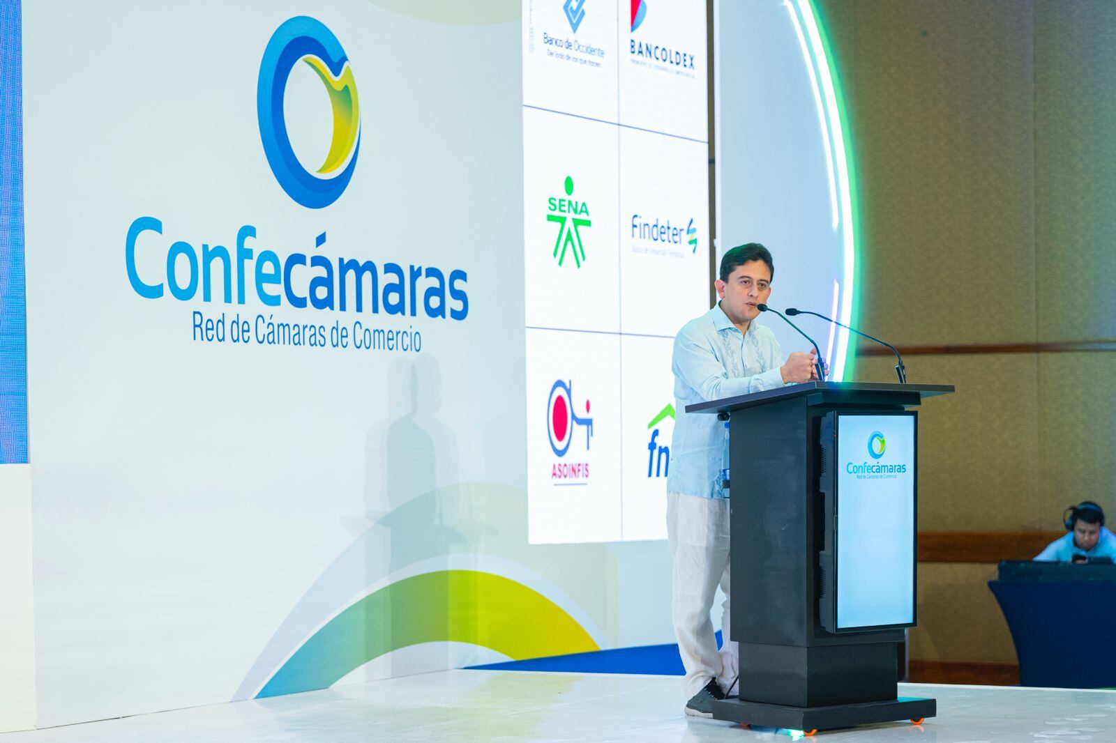 Luis Carlos Reyes intervino en la nueva edición del Congreso de Confecamaras en Cartagena