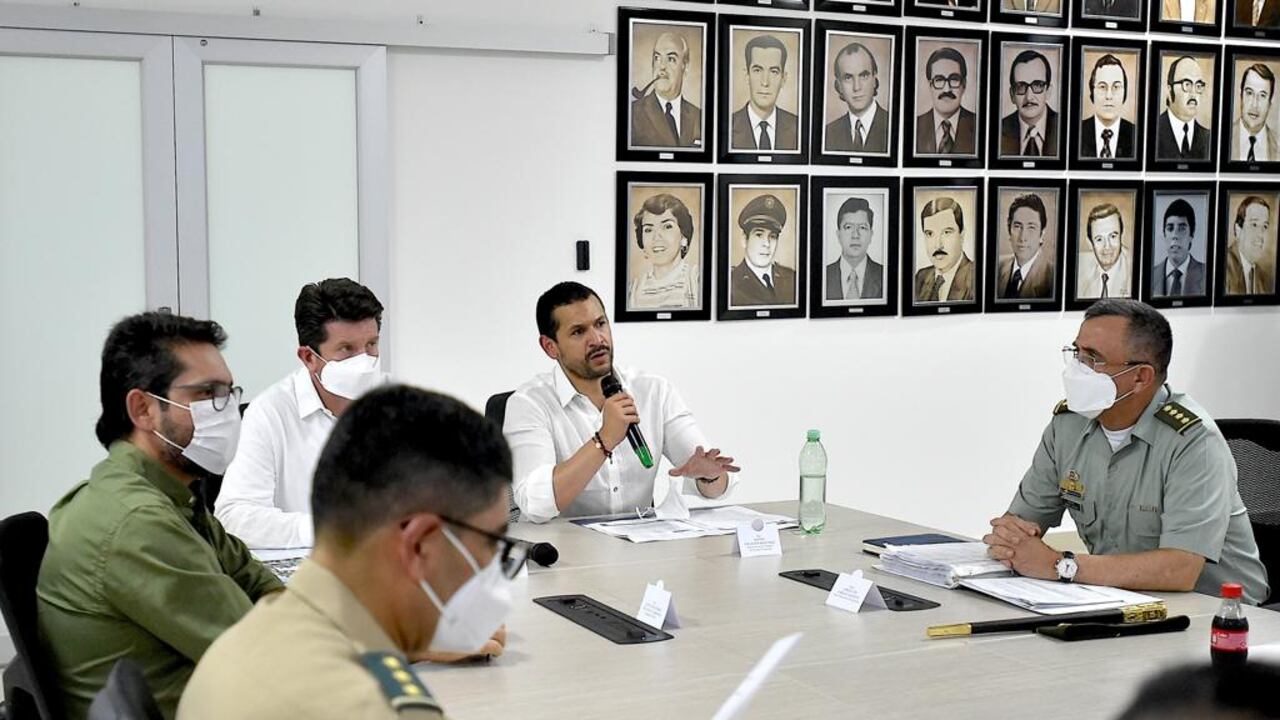 El evento contó con la presencia del Ministerio de Defensa, la Fuerza Pública y la Gobernación.