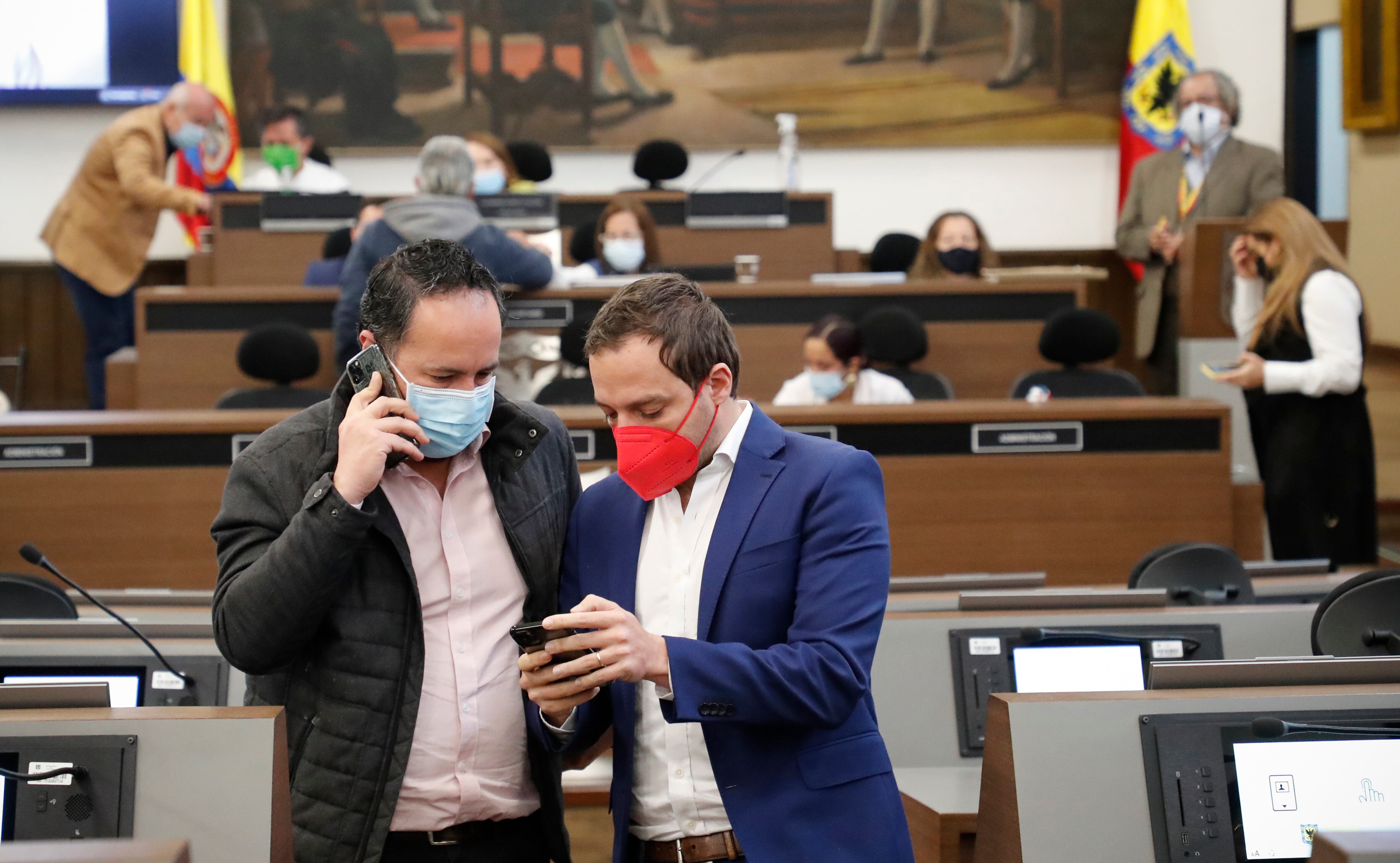 Concejo de Bogotá votación  para rescatar el sistema  de Transmilenio llamado por la alcaldía “rescate social”
Luis Ernesto Gómez
Bogota julio 27 del 2021
Foto Guillermo Torres Reina / Semana