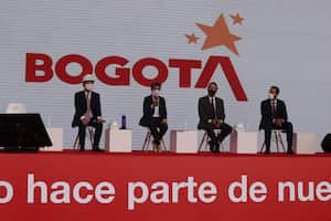 Firma primera linea metro Bogotá
Octubre 20 2020
Claudia Lopez
Linea 1 metro Bogotá