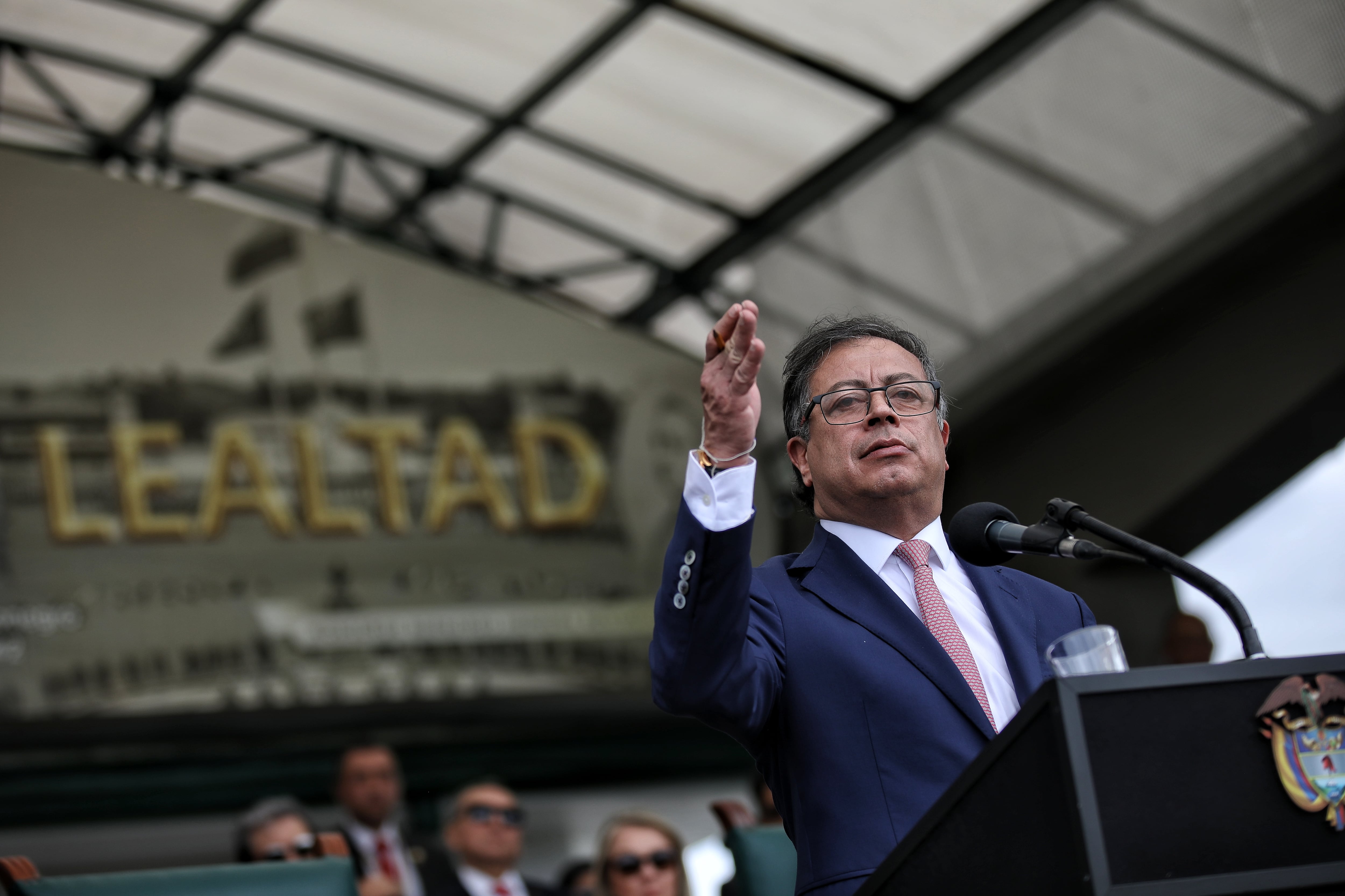 Ceremonia de ascenso de oficiales del Ejército Nacional