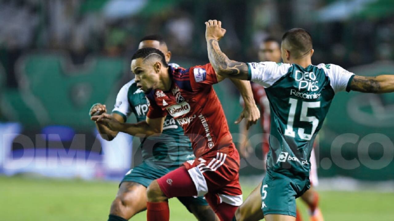 Cali vs. Medellín en la fecha 13 del campeonato colombiano.