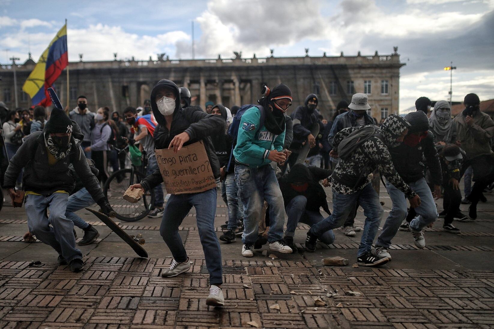 Paro 21 de septiembre plaza de bolivar