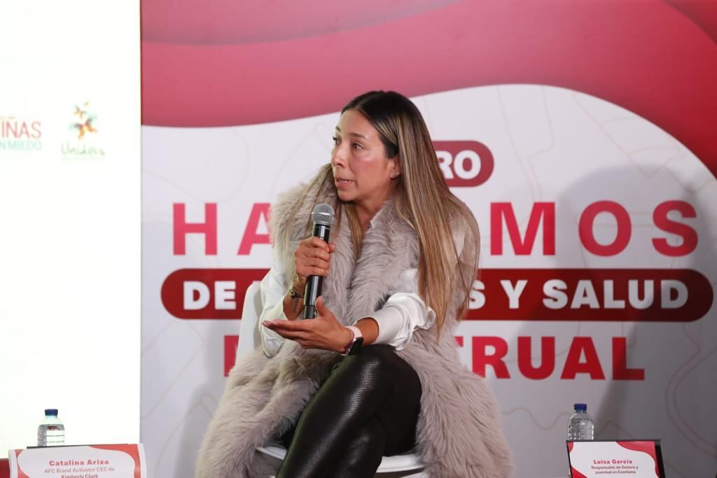 Catalina Ariza, AFC Brand Manager Colombia de Kimberly-Clark.