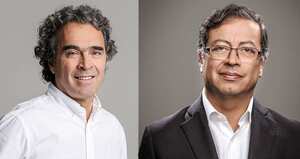 Sergio Fajardo, dirigente político / Gustavo Petro, senador de la República. El debate de los presidenciables empezó por las decisiones económicas para afrontar el futuro.