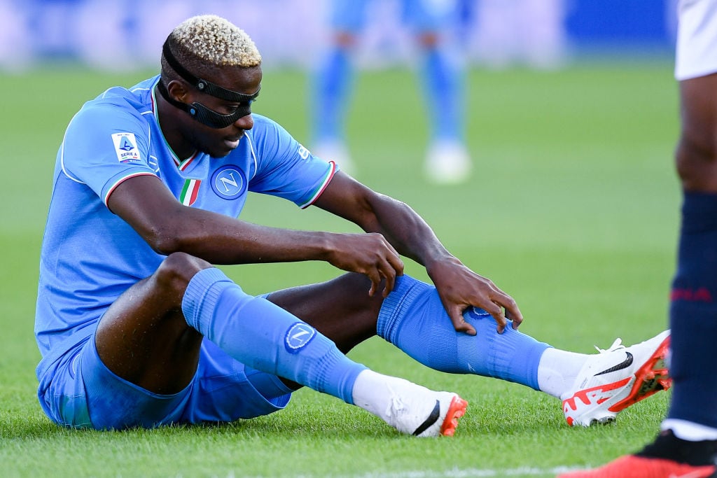 Victor Osimhen, futbolista del Napoli