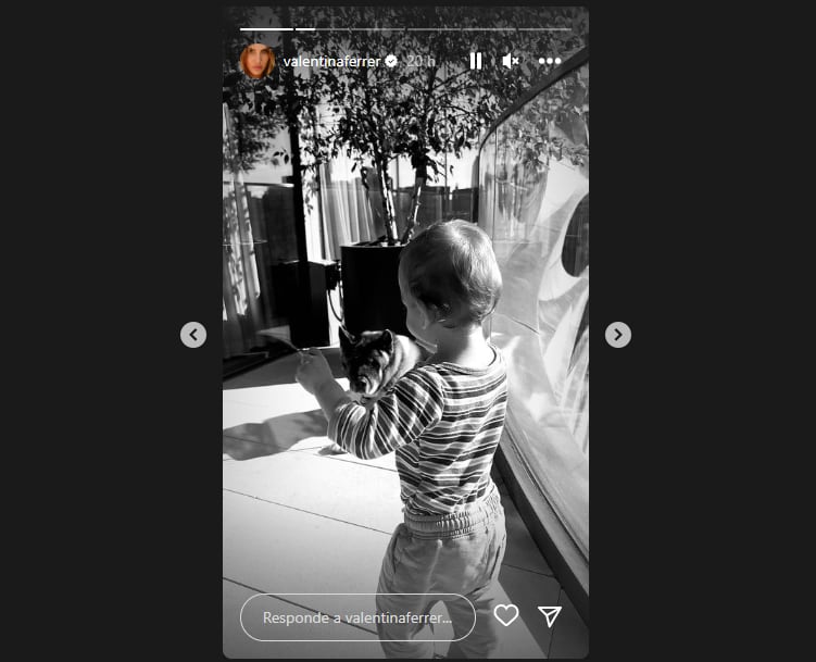 Río, hijo de J Balvin, y Enzo disfrutando juntos