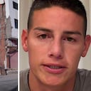 James Rodríguez anuncia ayuda, desde su Fundación, por el terremoto en Colombia.