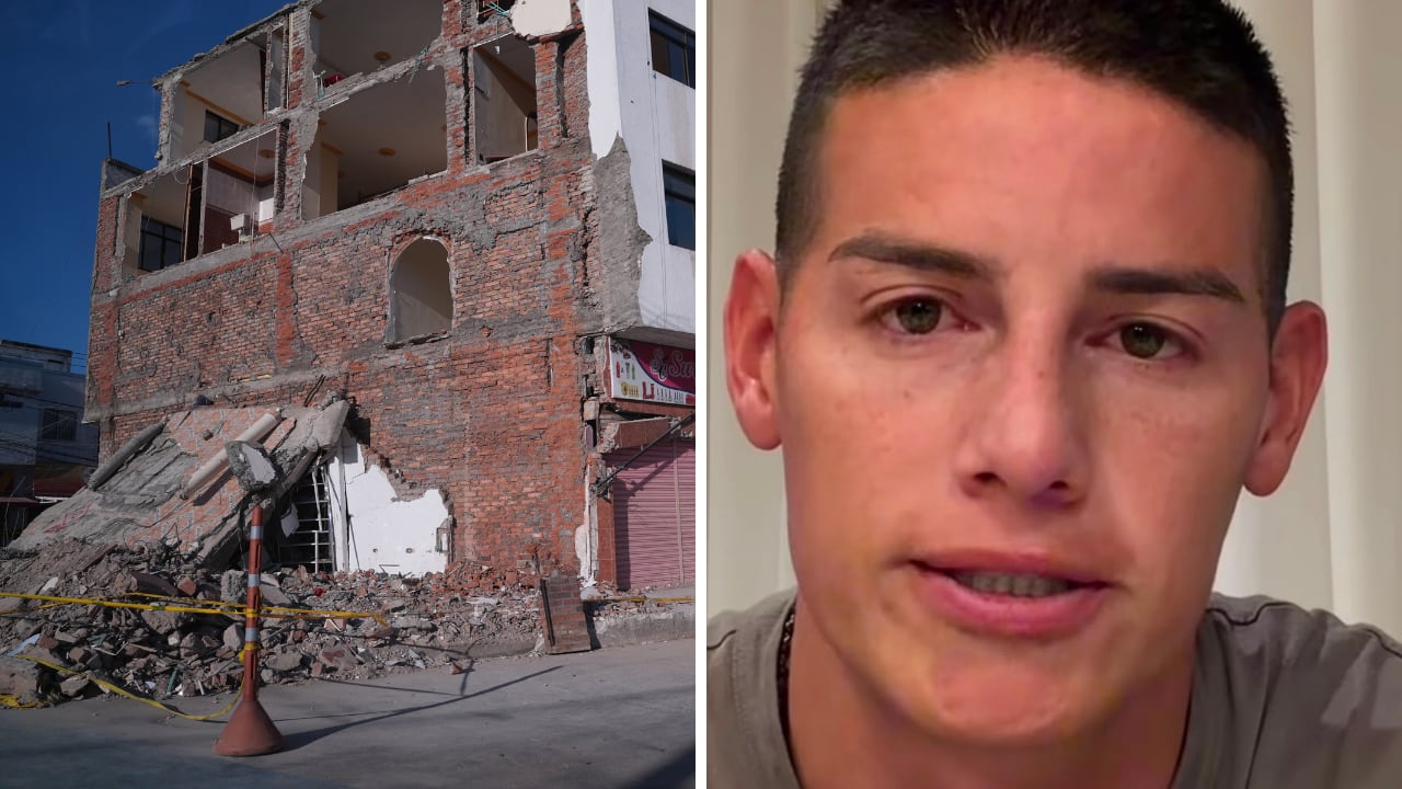 James Rodríguez anuncia ayuda, desde su fundación, por el terremoto en Colombia.