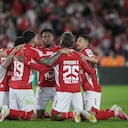 Bogotá. Septiembre 11 de 2026. Independiente Santa Fe enfrenta a Deportes Tolima, por encuentro válido de la fecha 10 de la Liga BetPlay ll 2026, en el Estadio Nemesio Camacho El Campín. (Colprensa - Cristian Bayona).
