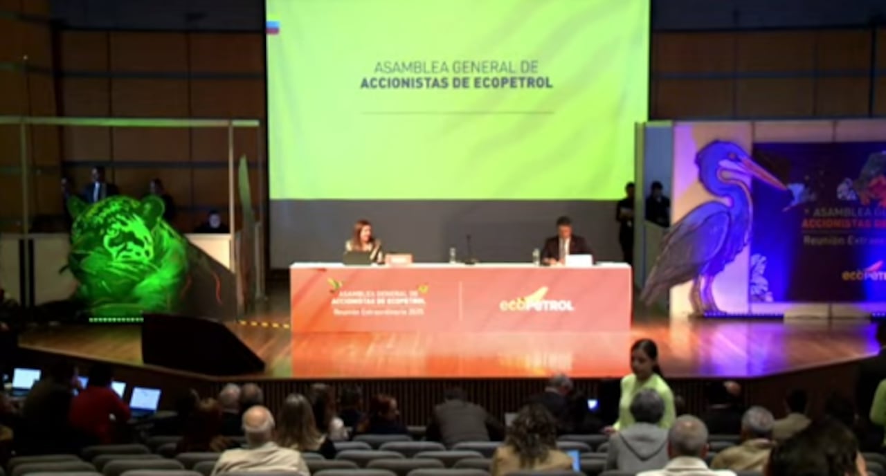 Asamblea extraordinaria de Ecopetrol. Martes 11 de noviembre de 2025
