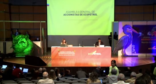 Asamblea extraordinaria de Ecopetrol. Martes 11 de noviembre de 2025