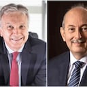 Jorge Mario Velásquez, presidente del Grupo Argos; Gonzalo Pérez, presidente de Grupo Sura y Carlos Ignacio Gallego, presidente de Grupo Nutresa