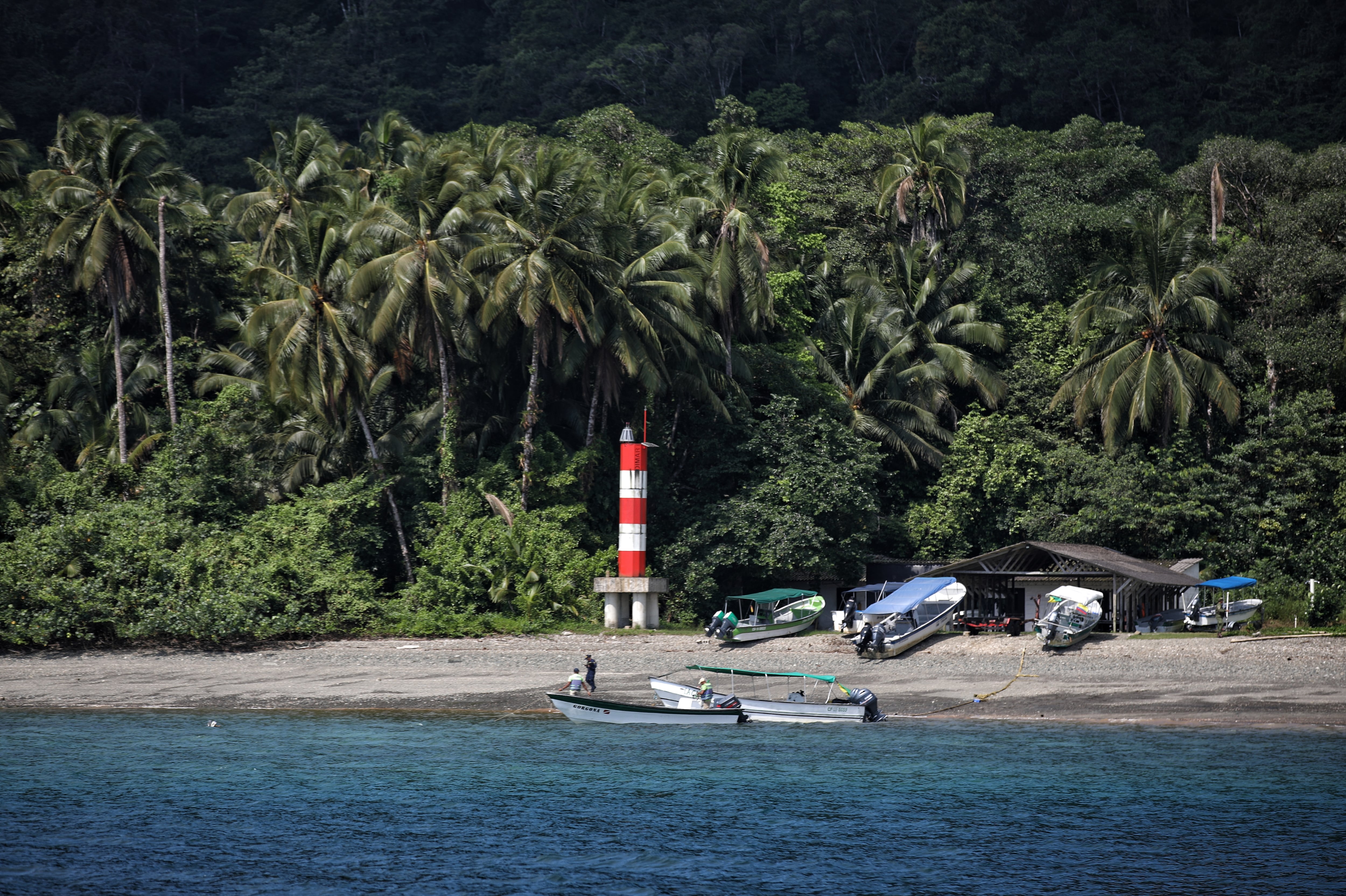 Lugar de construcción de Estación de Segundo Nivel de Guardacostas