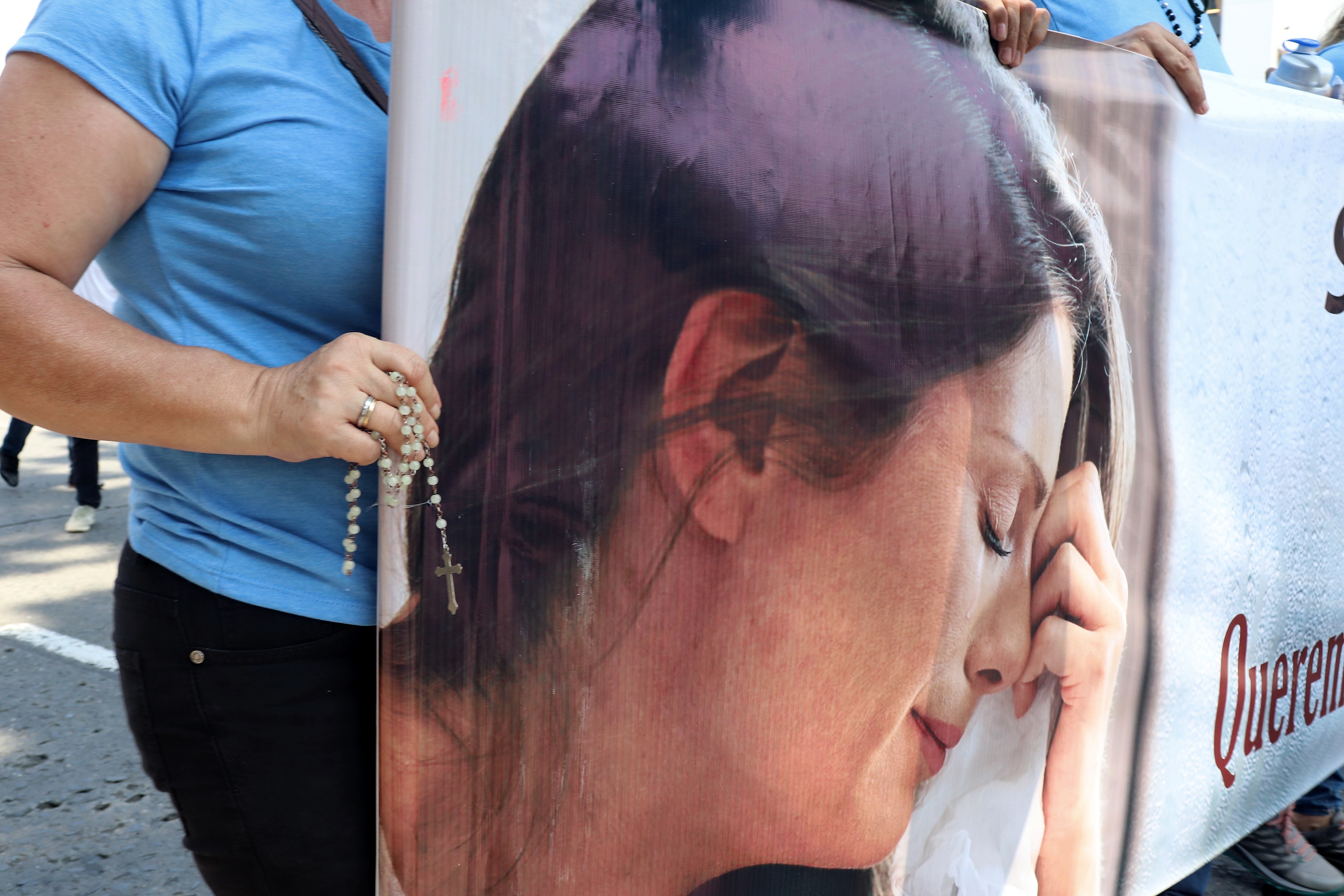 Marcha provida contra el aborto liderada por diversas organizaciones católicas para protestar contra las leyes que permiten la interrupción del embarazo.