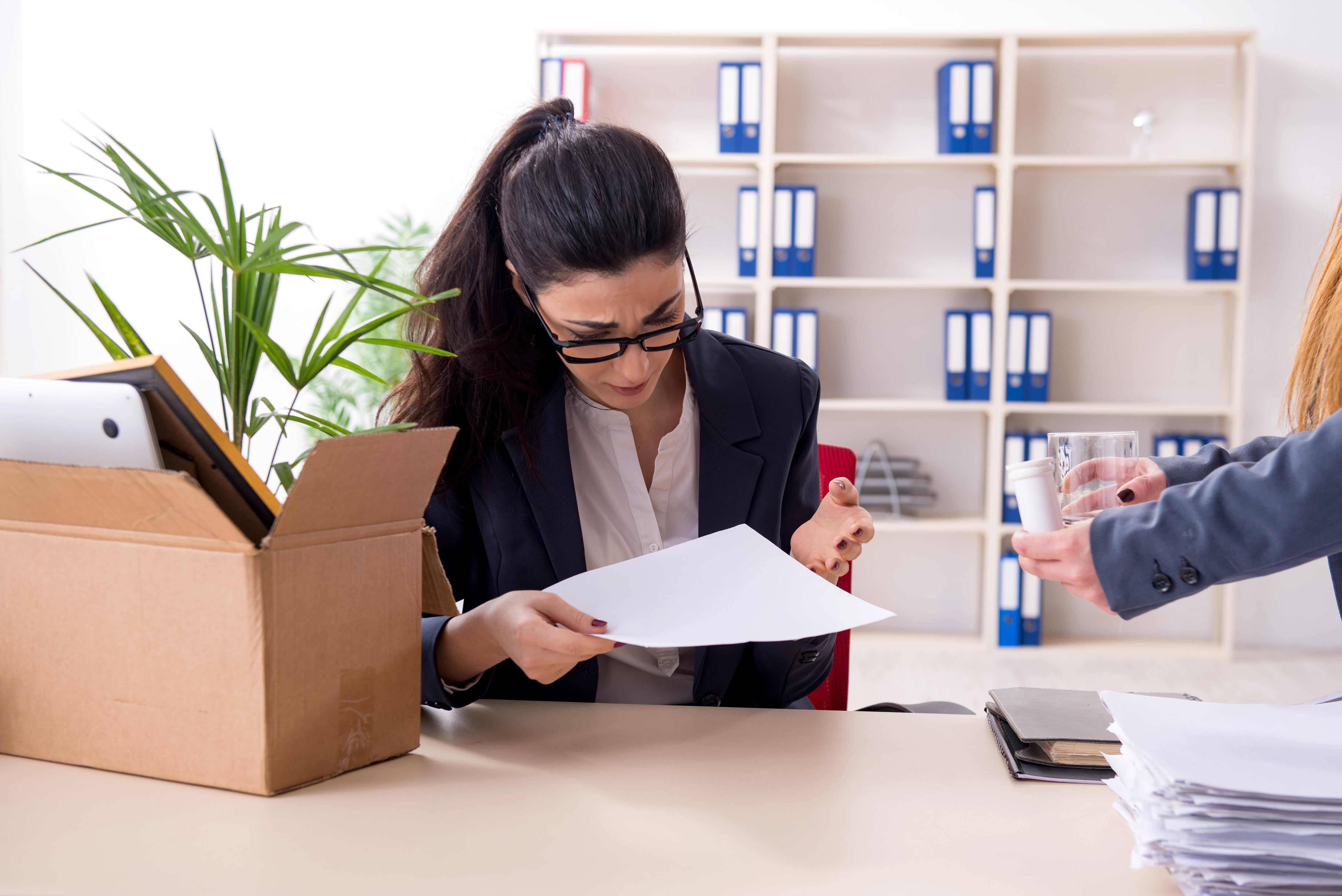 Los despidos en las empresas ocurren frecuentemente.