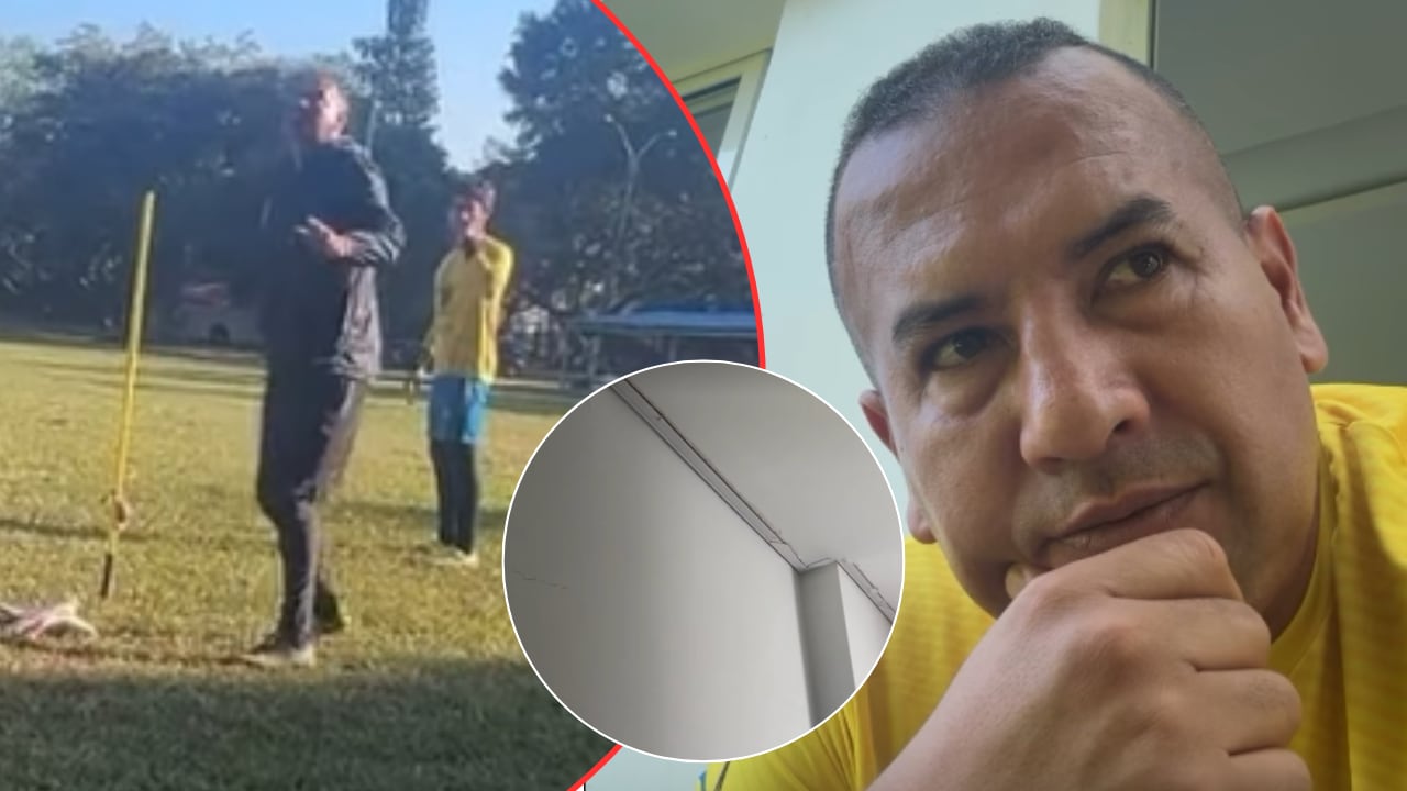 Nelson Ramos, exarquero colombiano en medio del terremoto que se vivió en Colombia