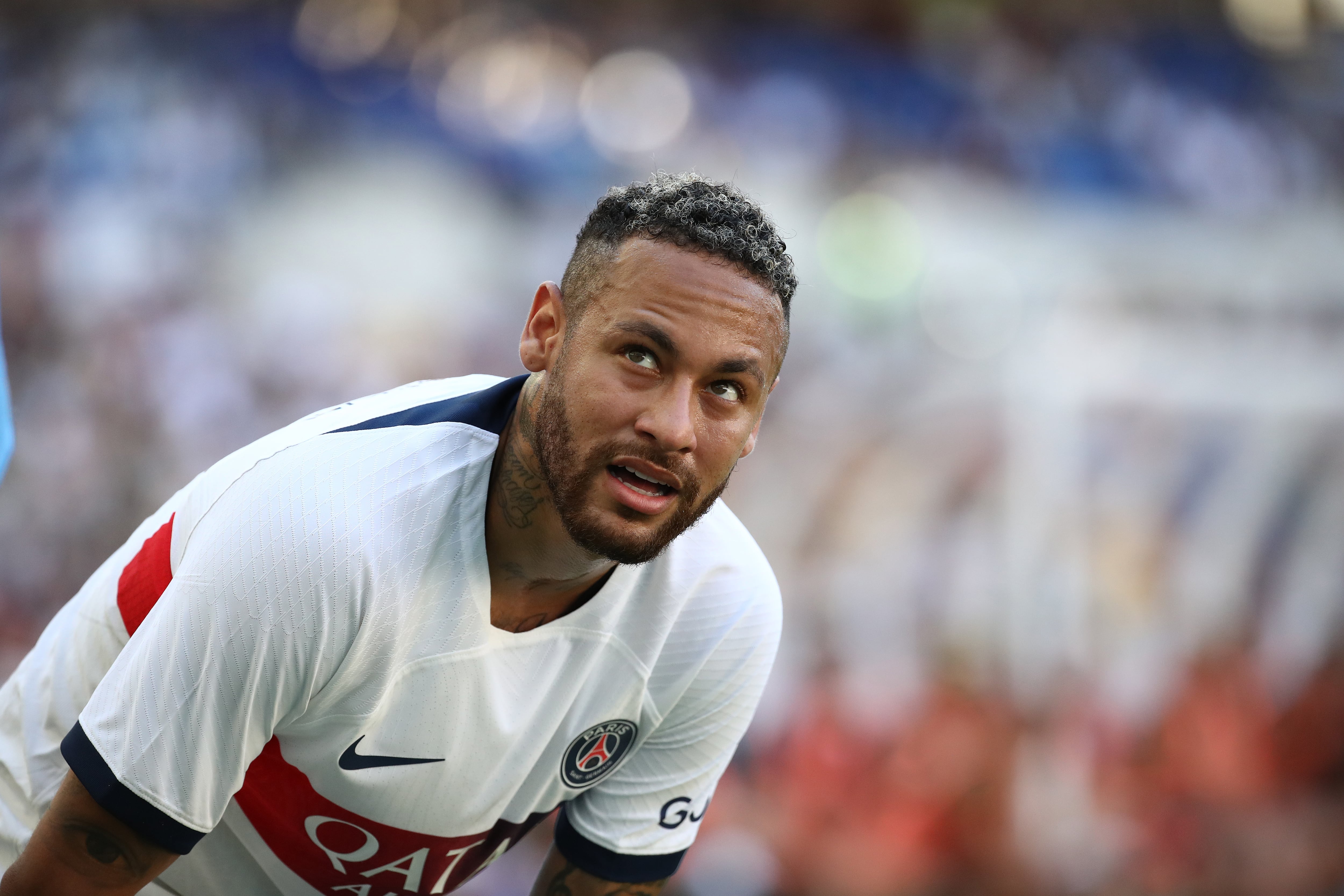 Neymar cuando aún vestía los colores del PSG.