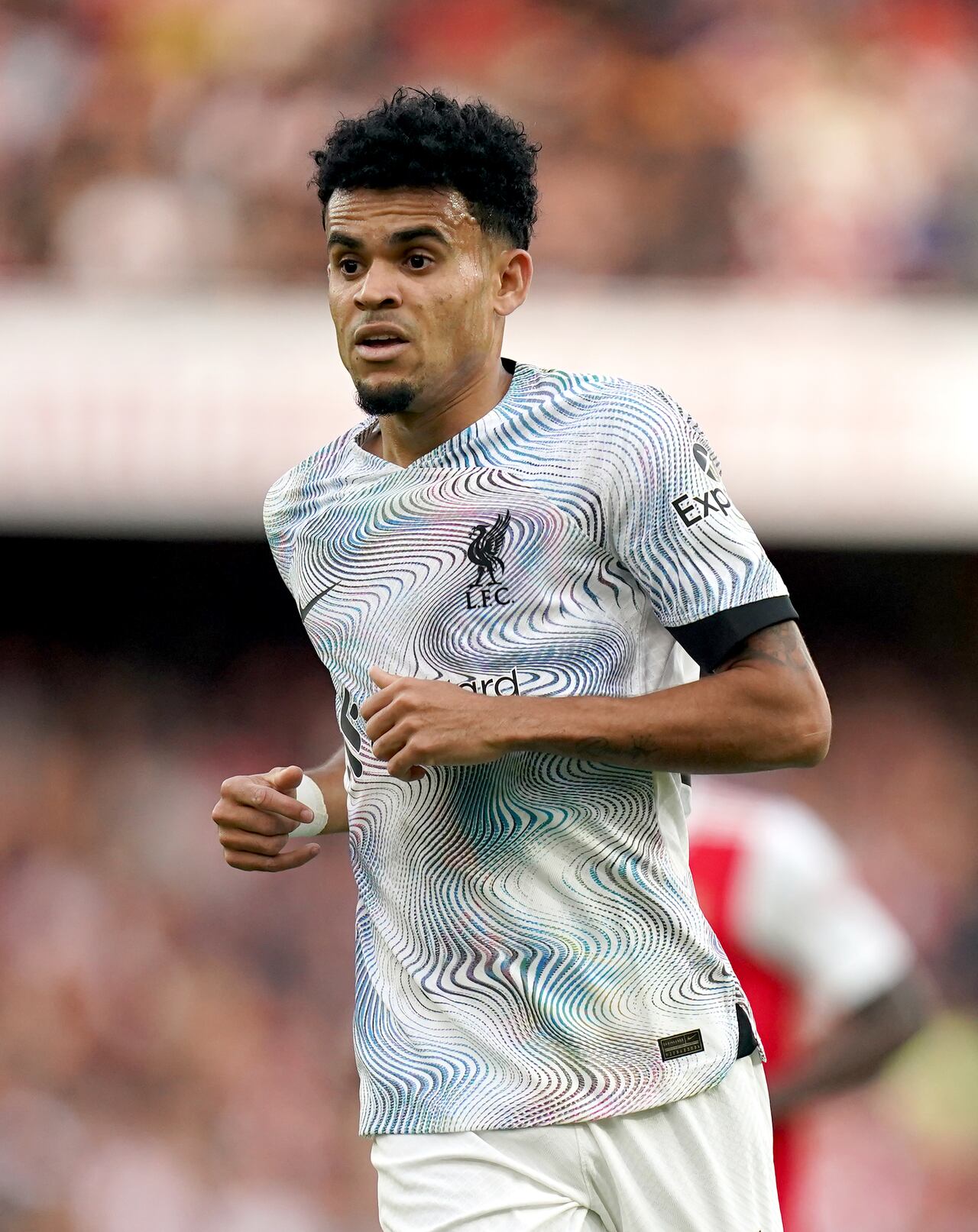 Luis Díaz, jugador colombiano del Liverpool.