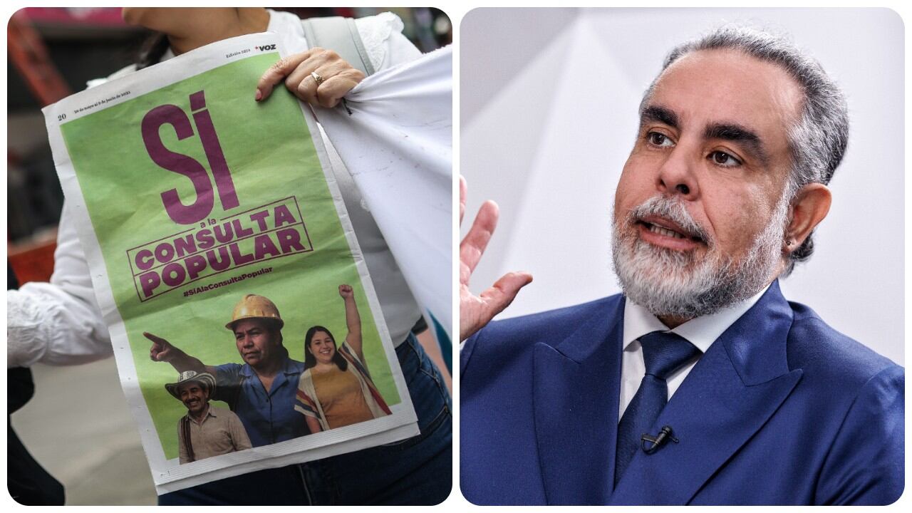 El ministro del Interior, Armando Benedetti, se refirió a la posibilidad de impulsar una consulta popular para sacar adelante la reforma a la salud.