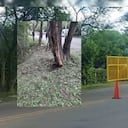 La detonación se produjo a escasos metros de un puesto de control.