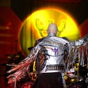 Rob Halford, de 67 años, dejó todo en la cancha. Sus compañeros de banda le siguieron el paso y más.