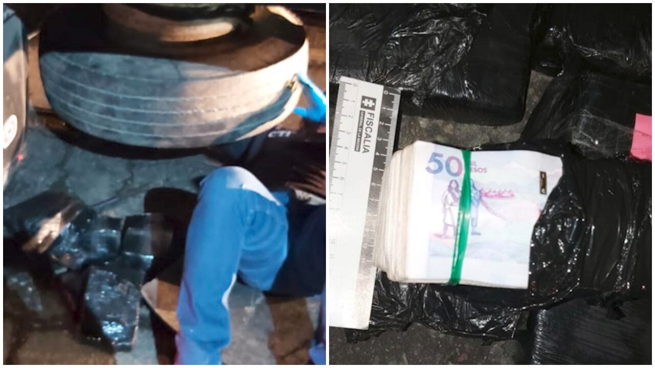 No le cabía un fajo más: conductor ocultaba $1.300 millones dentro de la llanta de repuesto de un camión; así quedó al descubierto