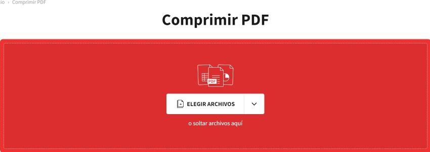 ¿Cómo se debe comprimir un PDF?